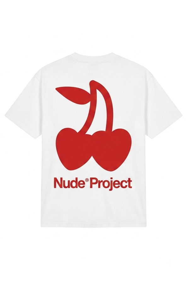 Nude Project Cherry Tee White