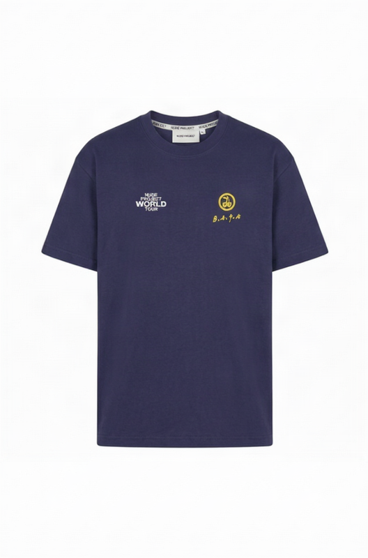 Nude Project Nude Tour Tee Navy