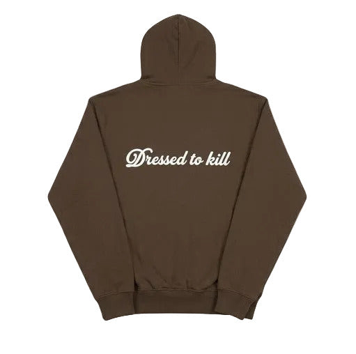 Nude Project Kill Bill Zip-Up Hoodie Brown
