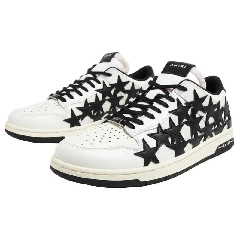 Amiri Stars Low White/Black