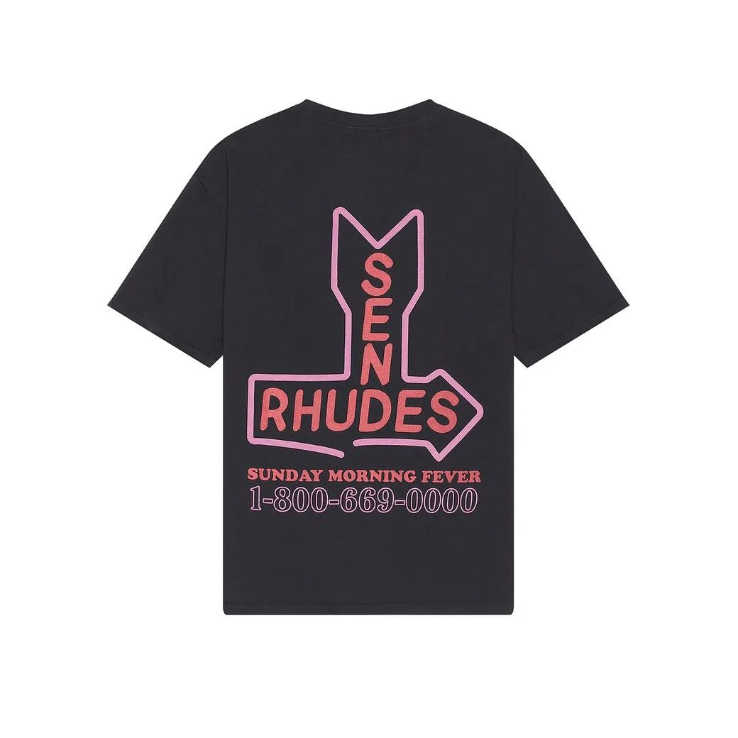 Rhude Send Rhudes Black Vintage