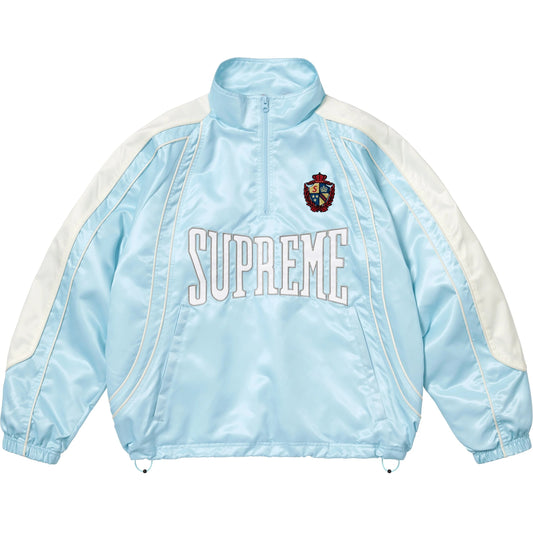 Supreme Satin Piping Pullover Light Blue