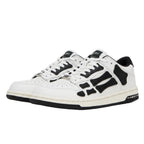 Amiri Skel Top Low White/Black/White