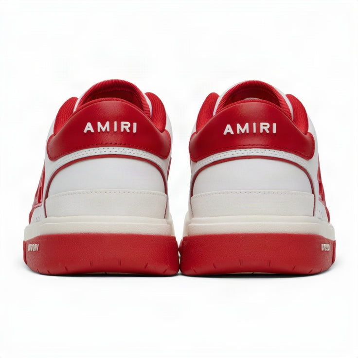 Amiri Classic Low White/Red